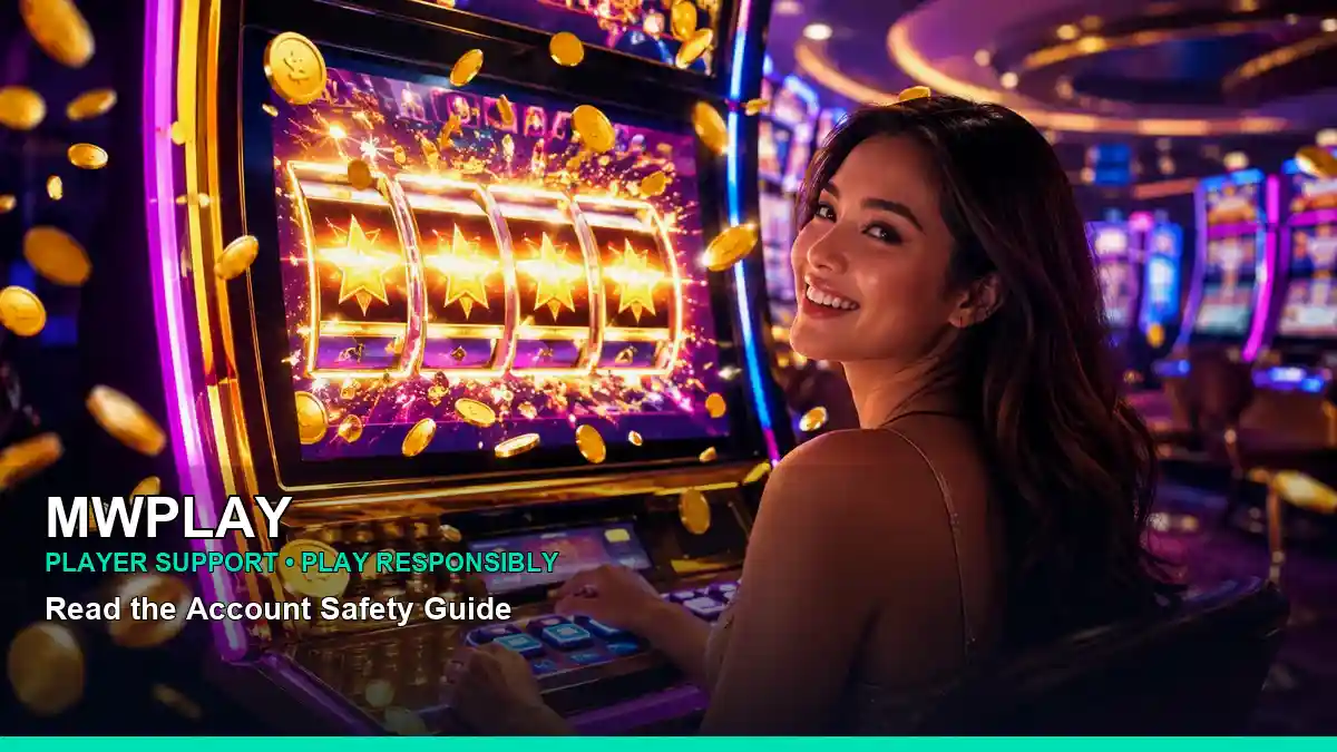 MWPLAY MWPLAY casino information for Philippine users scene with celebratory jackpot slot games for players in the